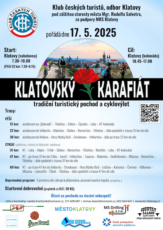 Klatovský karafiát 2025 - plakát