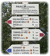 turistické značky